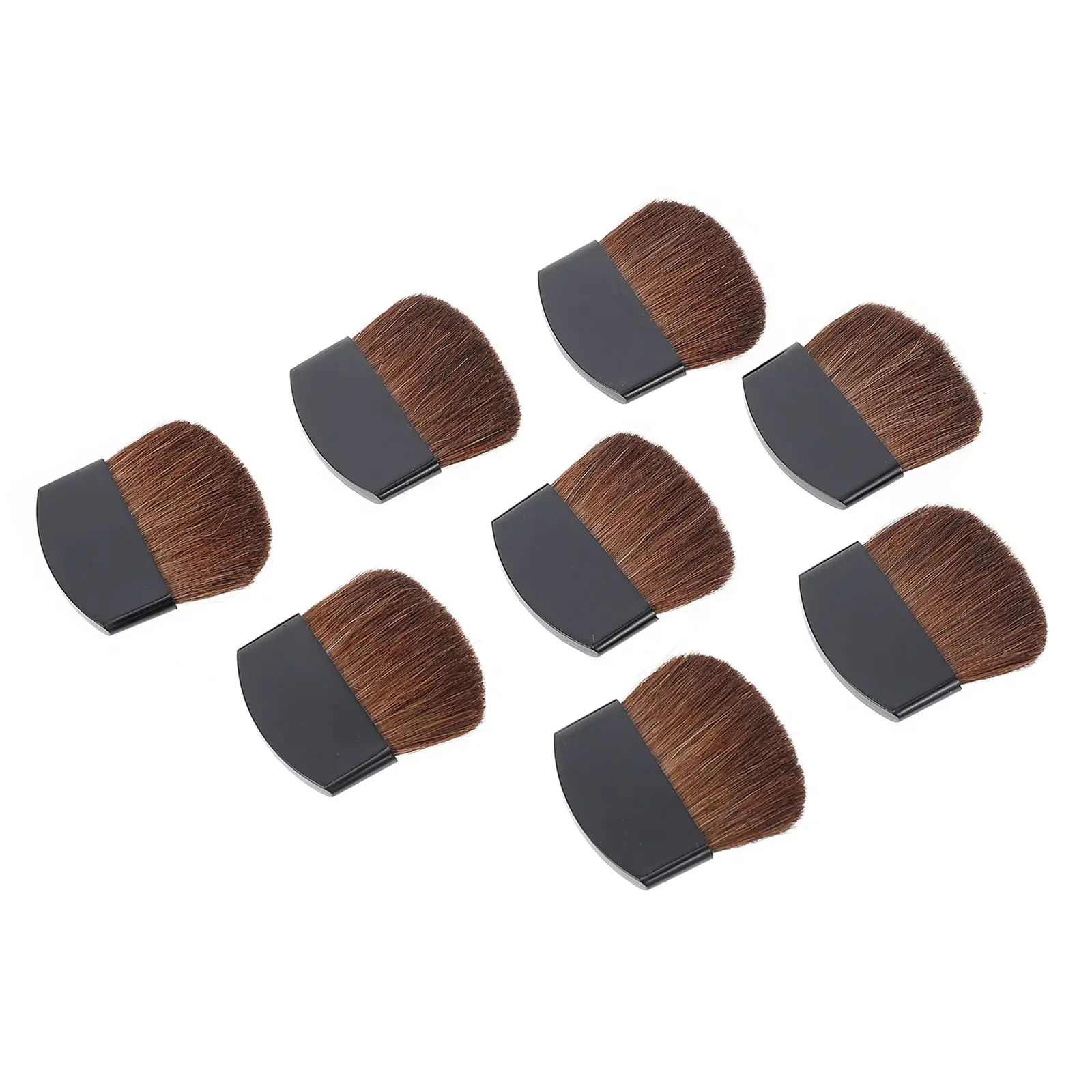 

8 Pcs Watercolor Oil Painting Supplies Black Wooden Handle Wooden Handle Painting Brushes Drawing Supplies Class