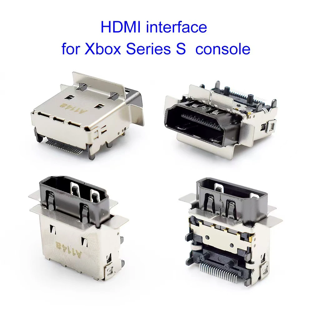 1PCS Original For XBOX Series S X HDMI-compatible Port Socket Interface Connector Replacement For XBOX ONE Slim X