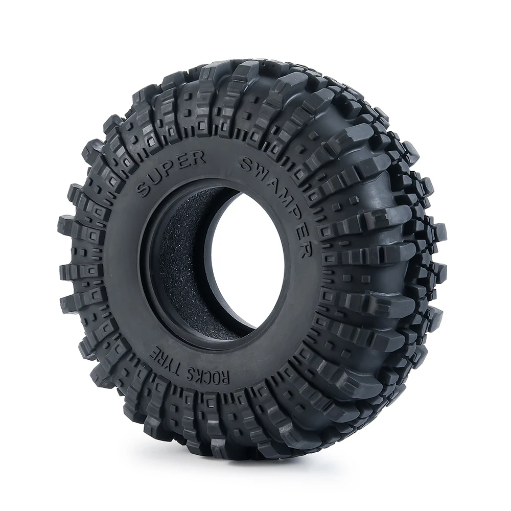 4PCS 137MM 2.2 Rubber Tires Wheel Tyres for 1/10 RC Crawler Car Axial Wraith SCX10 Capra Traxxas TRX4 TRX6 D90