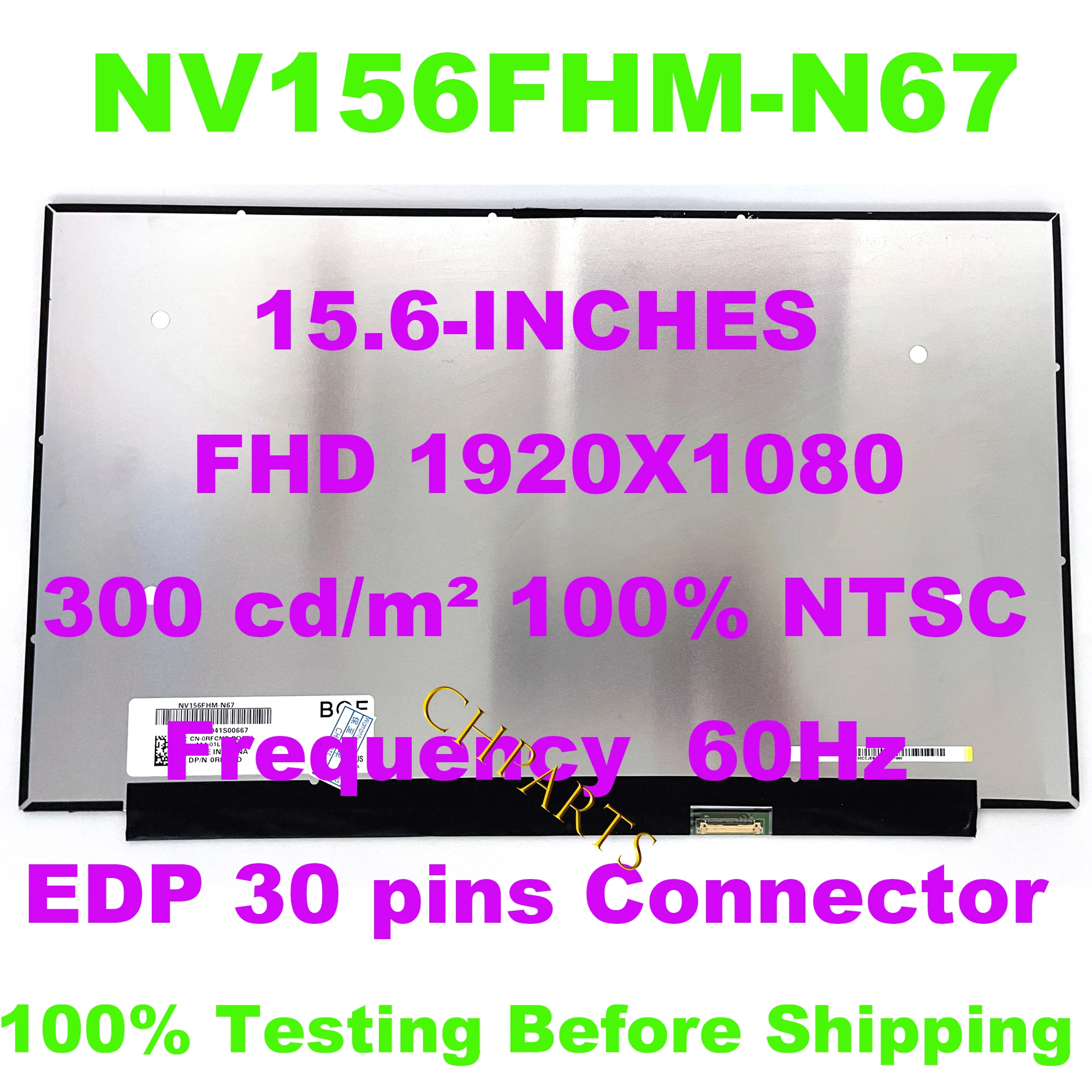 NV156FHM-N67 NV156FHM N67 15.6