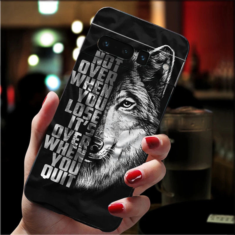 

Phone Case For Google Pixel 10 9 Pro XL 9A 8 7 6 Pro Pixel 8A 7A 6A Pixel 8 7 6 5 Wolf