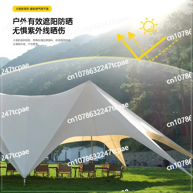 

Wanzhongshan Octopus Tent Large Base Outdoor Sky Curtain Customizable Camping Picnic Shelter