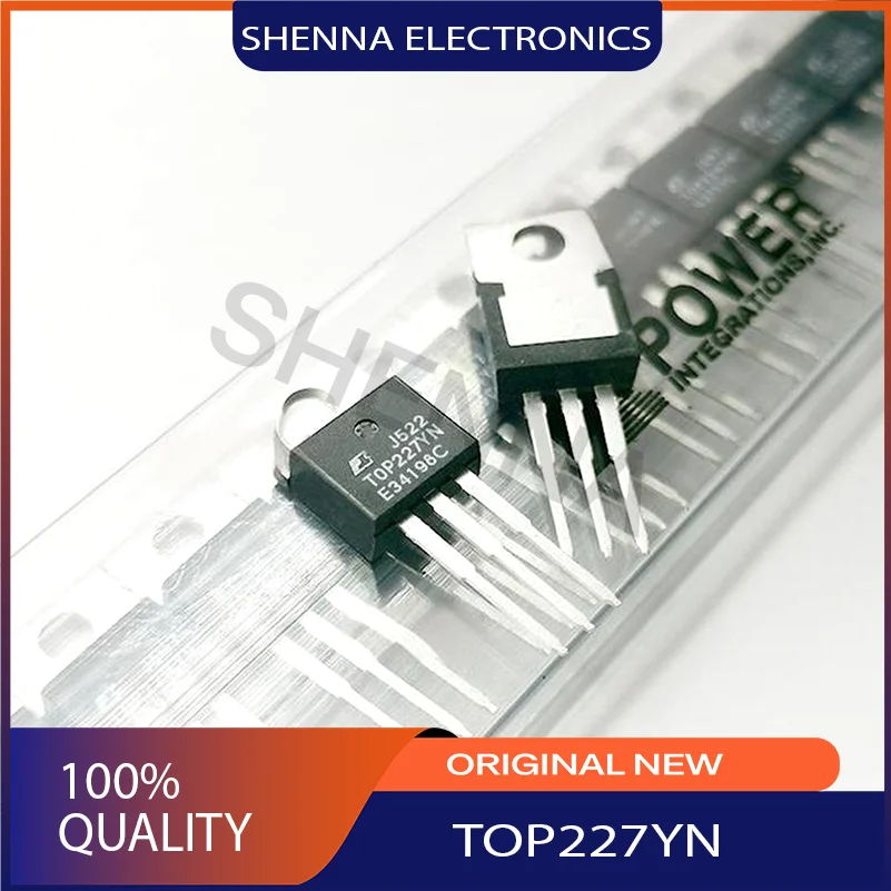 2PCS/Lot  TOP227YN  Marking Code TOP227YN Package Specifications  TO-220 Power Management Chip IC