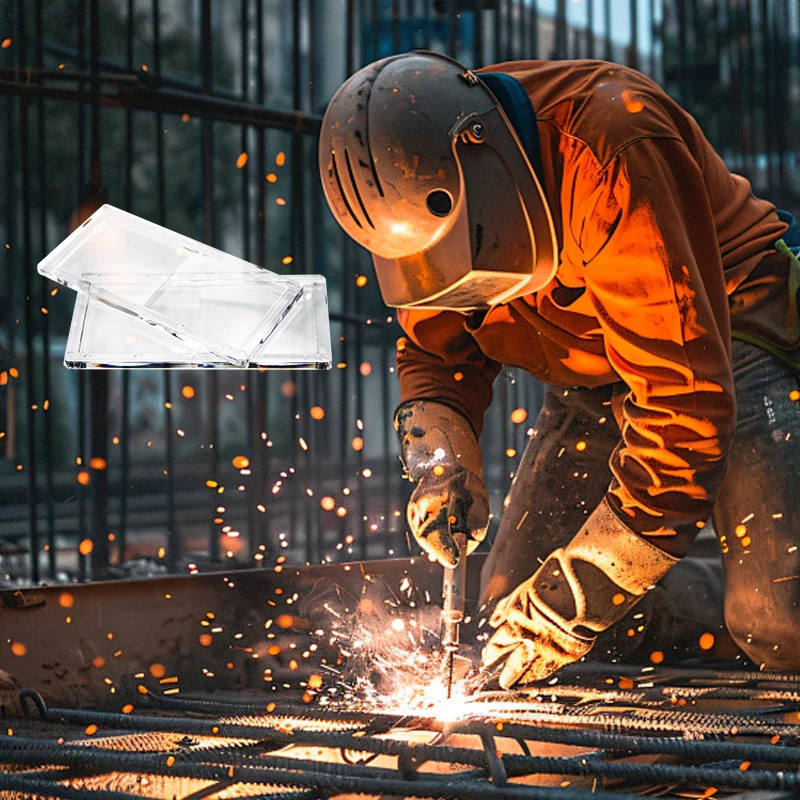 Welding tools PC lens Transparent PC material 075/1.0/1.5/2.0/2.5/3.0 Diopter Welding Helmet Mask Glass Magnifier Lens Eye-Prot