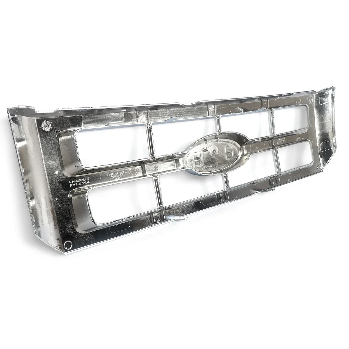 Past Voor Ford Escape 2008-2012 Voorkant Grille Chroom Plastic 8l8z8200ca