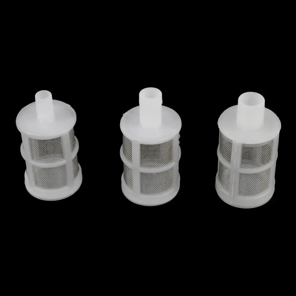 1/5Pcs Irrigation Aquarium Supplies Water Microfilter Filtration Supplies Diaphragm Pump Water Pump Net Filter Stainless Steel