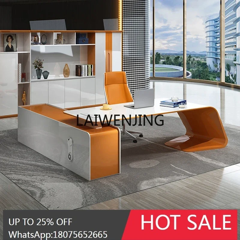 HLZ paint boss table fashionable personality simple modern atmosphere desk