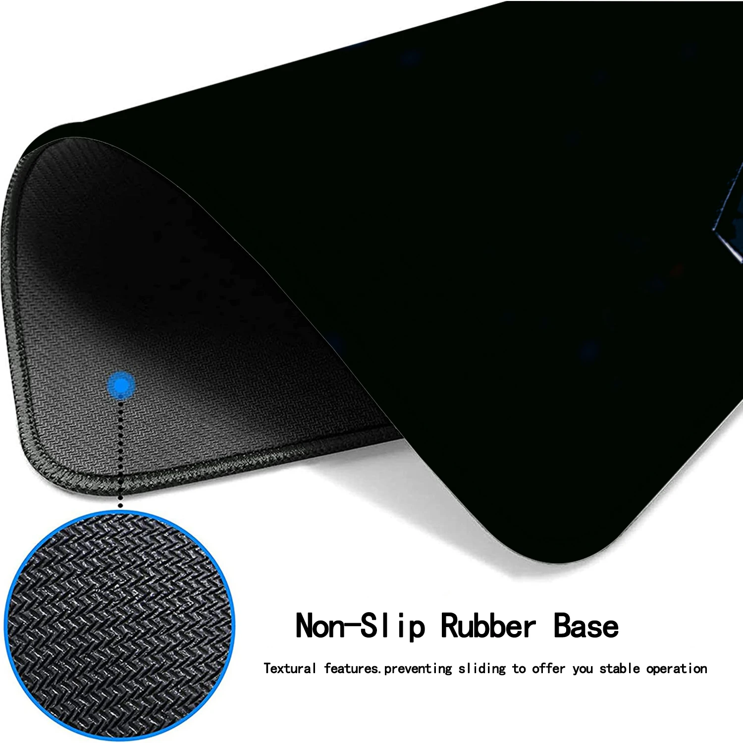 Anime Mouse Pad Jujutsu Kaisen Gojo Satoru Large Gaming Desk Mouse Mat Extended Game Mousepad Non-Slip Big Computer Keyboard Pad