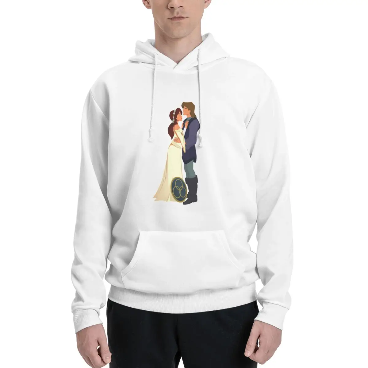 Quest Of Camelot - Kayley And Garrett S Свадебный классический мужской свитер с капюшоном