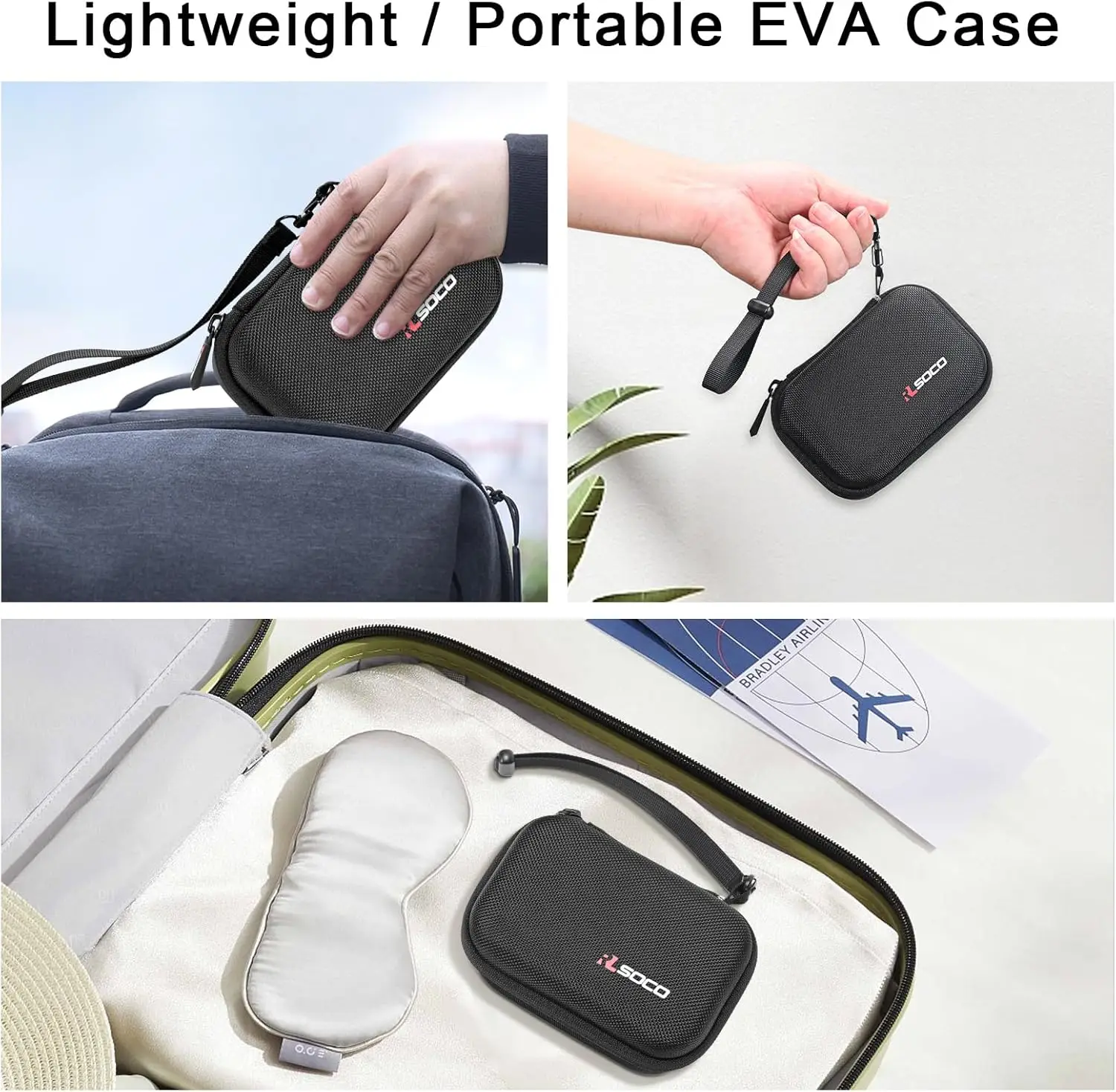 

RLSOCO Case for Insta360 X5 Hard Case for Insta360 X5/X4/X3/X4 Air/ONE X2 Waterproof 360 Action Camera (Case Only)