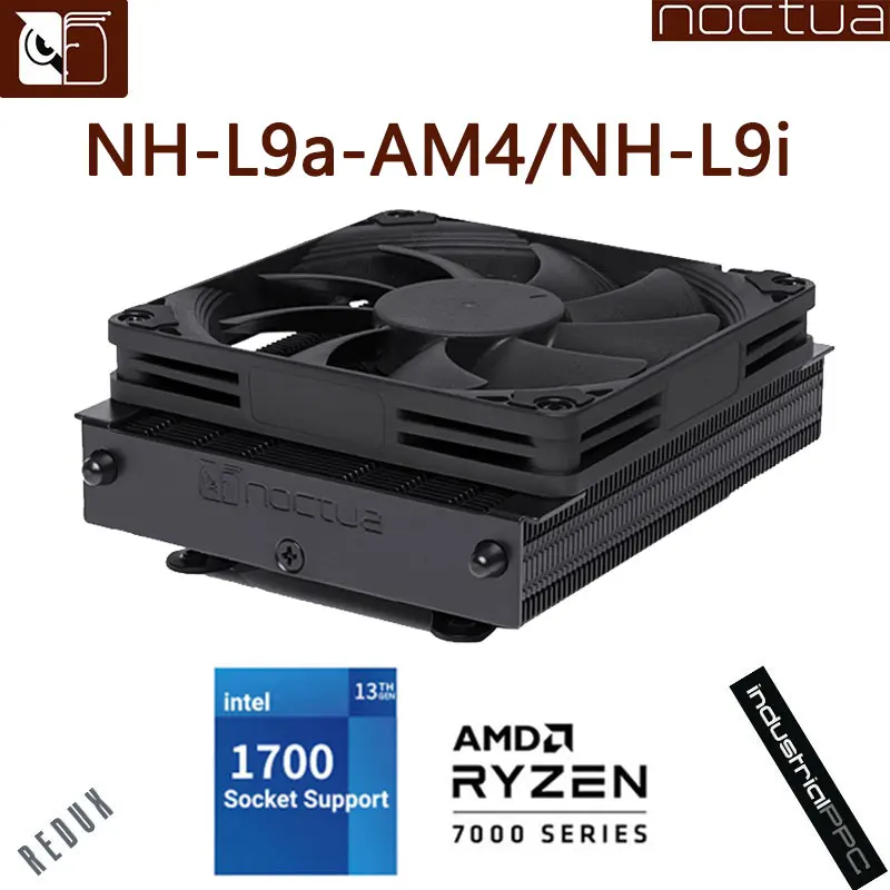 Noctua NH-L9a-AM4/NH-L9i 92mm Fan AMD AM4 Platform CPU Cooler 37mm Height NH-L9a-AM4 Tower Radiator 6 Years Warranty 