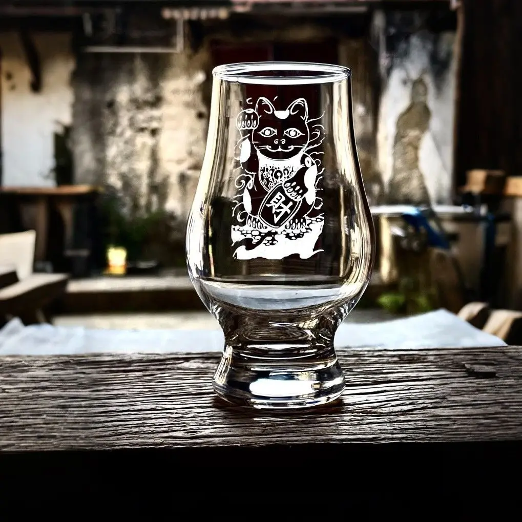 Cute Money Cat Whiskey Glass, Crystal Glass Cup, Bar Party High Beauty Glass, Festival Carnival Wine Glasses, Christmas Gift Set