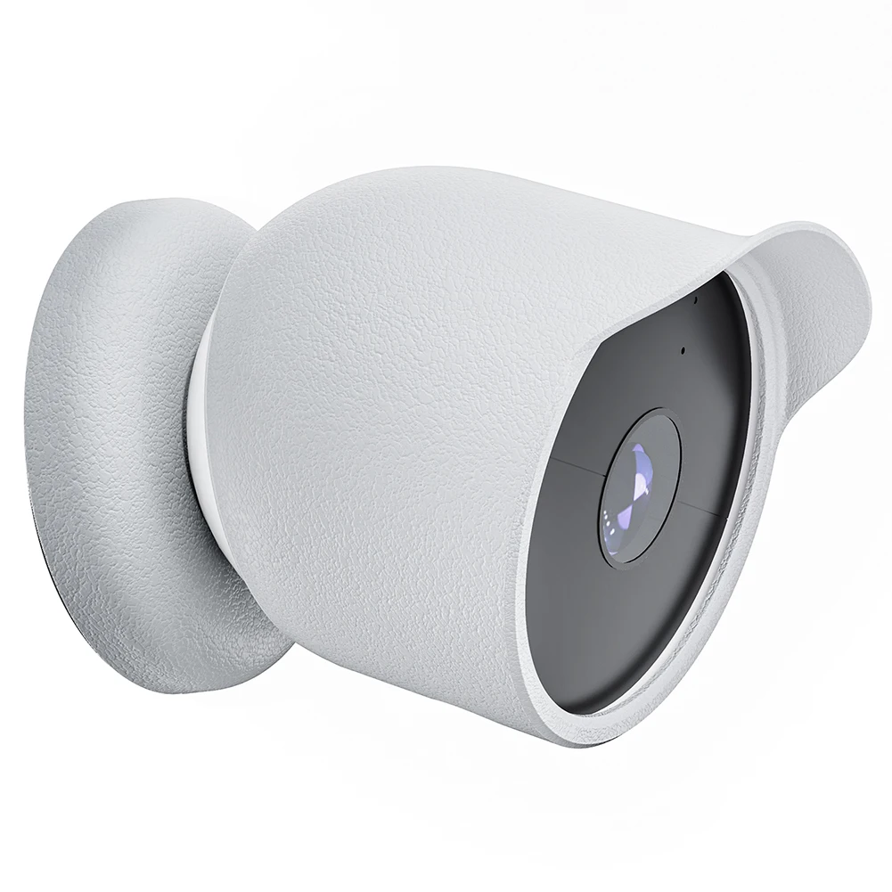 Protective Skin Cover Waterproof Silicone Case Cover for Google Nest Cam Outdoor Or Indoor (Battery) for Nest Cam Battery Camera