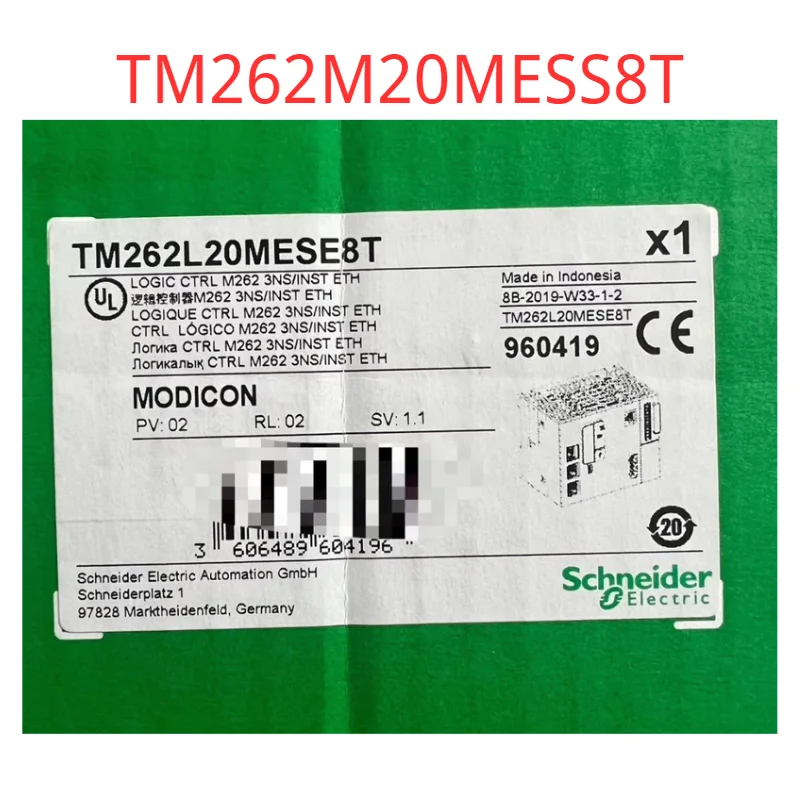 

Совершенно новый, TM262M20MESS8T, оригинальный.