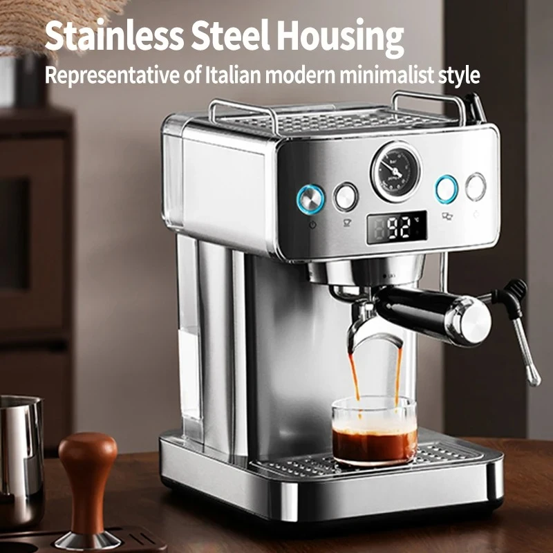 Espresso Machine Stainless Steel Casing Professional Spouted Portafilter