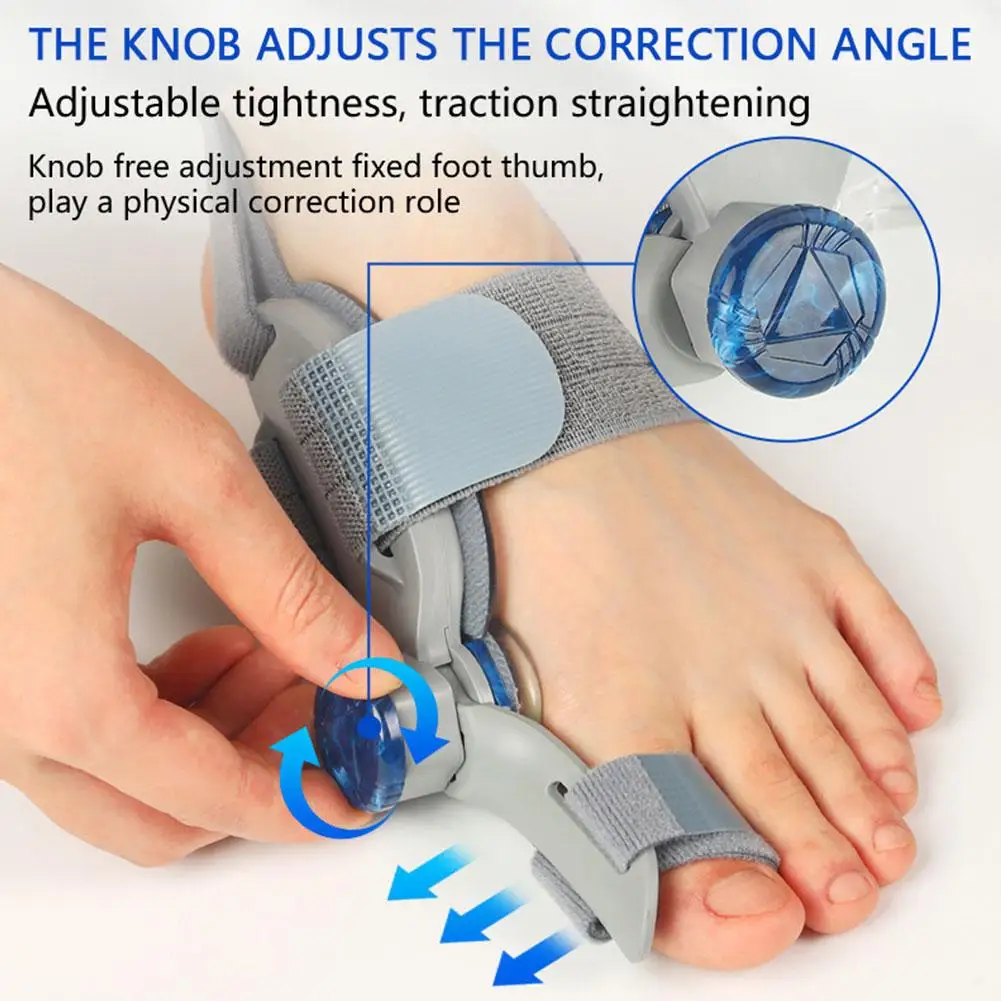 1pc  Bunion Corrector for Women&Men–Adjustable Big Toe Splint for Hallux Valgus Correction,Orthopedic Brace for Pain Relief