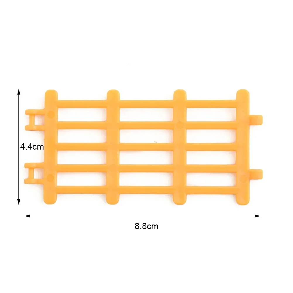10 pz/set recinzione decorazione modello simulazione fattoria Ranch fai da te sabbia tavolo recinzione accessori tromba statica giocattolo per bambini 5 stili