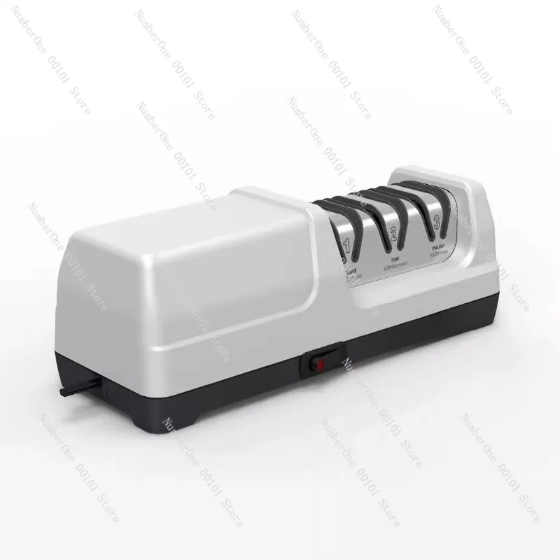 Commercial Electric Knife Sharpener Multifunction Diamond Grinding System Fast Sharpening Tool Multi Stage Coarse Fine Precision