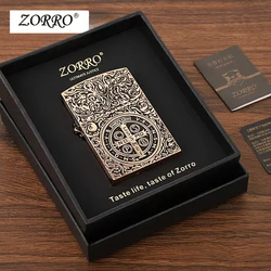 Constantine Relief 1:1 Limited Edition Kerosene Lighter Metal Personalized Creative Heavy Armor Lighter Gift Smoking Tool