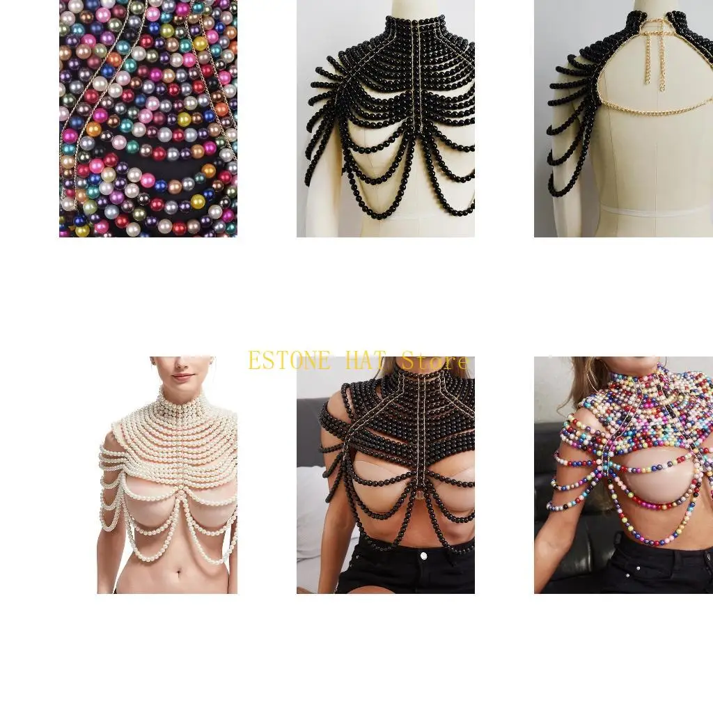 49mf-collar-perlas-imitacion-multiples-capas-para-mujer-cadena-hombro-tamano-ajustable-tops-sexy-para