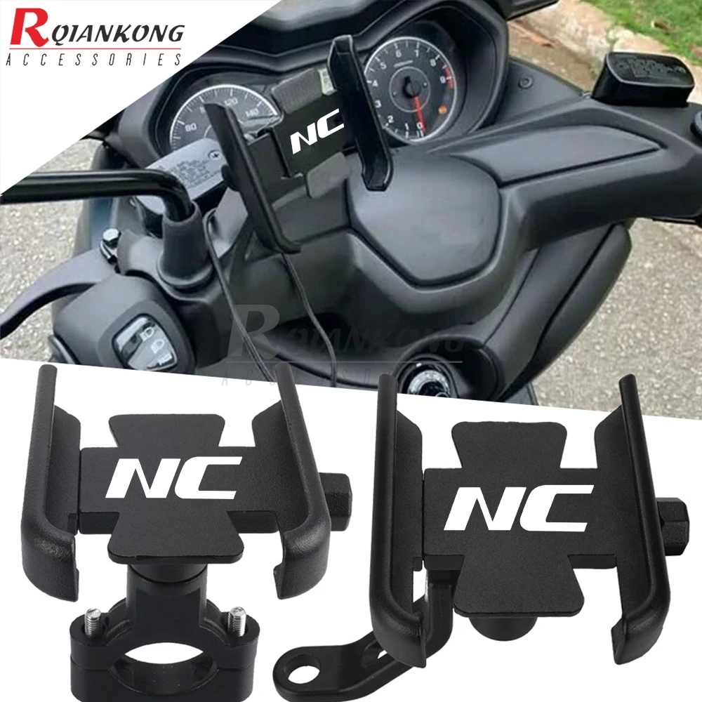 

For Honda NC700S NC700X NC700D NC750S NC750X NC750D NC 700S 700X 750S 750X DCT Mobile Phone Holder Handlebar Mirror GPS Stand