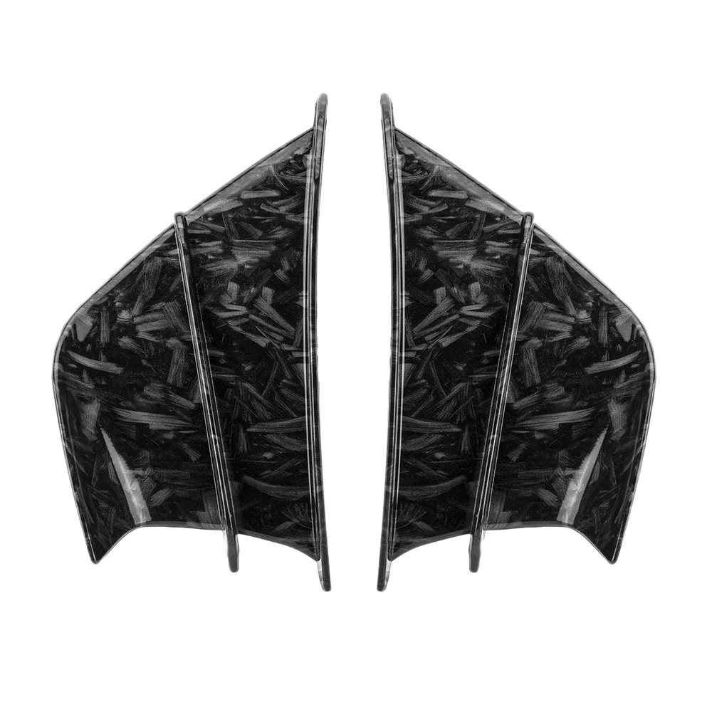 

Обтекатели для мотоцикла, передние аэродинамические крылья, кованые, Стайлинг, Обтекатели для лобового стекла для Kawasaki Yamaha Honda