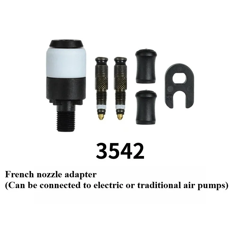 3542 Clik Valve Conversion SV To SCV Pump Adapter Compatible Conventional/Electric SV Pumps Bicycle Parts