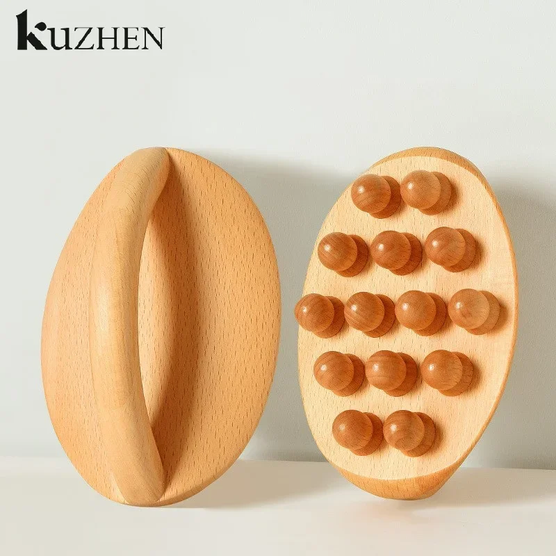 

Wood Therapy Fascia Release Massage Tools Wooden Massage Brush Gua Sha Body Sculpting Tool Smooth The Meridians And Massage