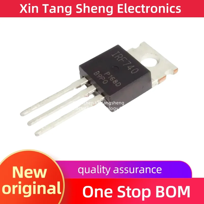 

10pcs IRF740 IRF740PBF 400V 10 Amp MOSFET N-Chan TO-220 new original