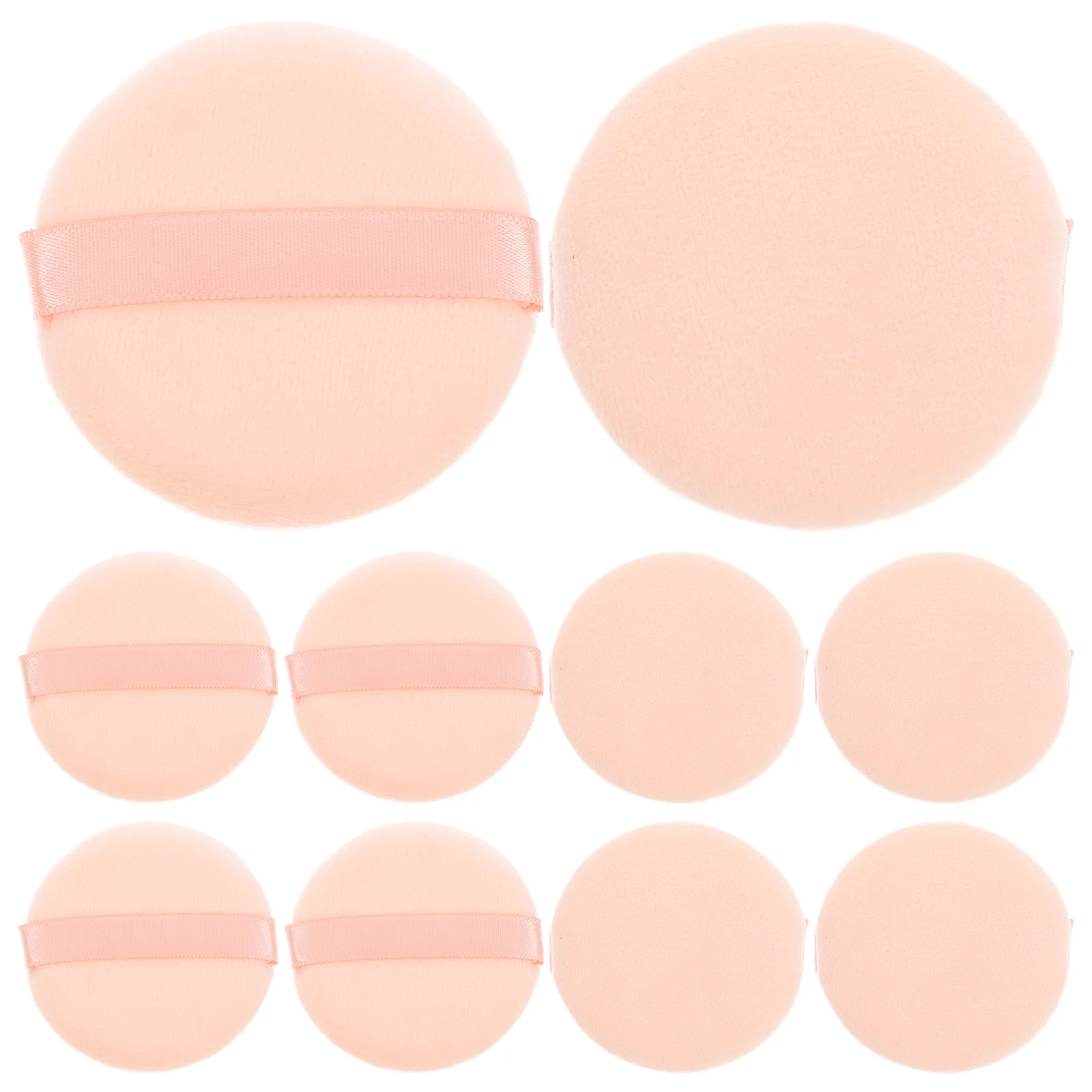 

16Pcs Cotton Powder Puff Makeup Applicator Soft Non-Shedding Face Pads for Loose and Setting Powder Application Beauty Tools