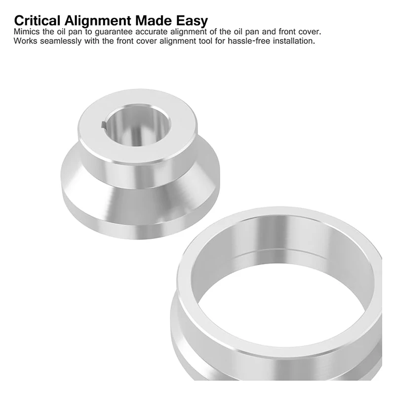 Super Sale LS Rear Main Seal Alignment Tool Oil Pan Front Cover Alignment Tool for GM LS Engine 4.8 5.3 5.7 6.0 LS1 LS2 LS3 LS6
