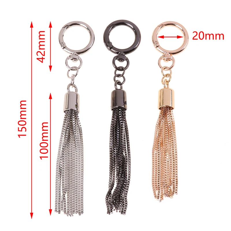1 Stück Perlen-Metall-Rundgriff für Damenhandtaschen, Geflochtener Ringgriff für Geldbörsen, DIY-Zubehör für handgefertigte Taschen – Detail 11
