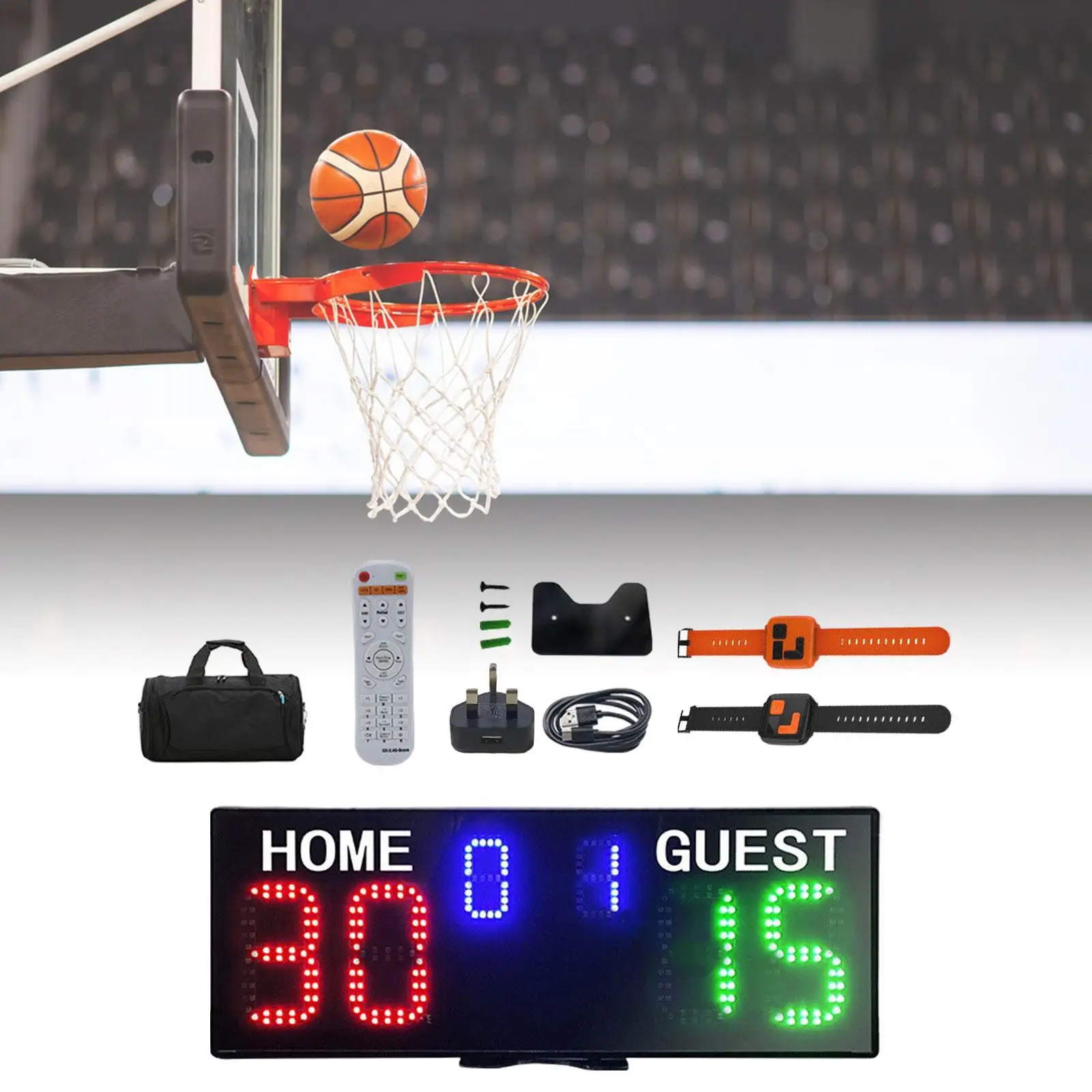 

Digital Scoreboard Sports Game Score Keeper for Badminton Volleyball Soccer