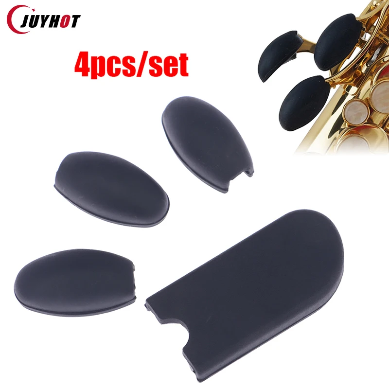 Saxophone Thumb Rest Cushion Palm Key Riser Pads Set Silicone Finger Protect For Alto Tenor Soprano Sax Woodwind Instrument Part