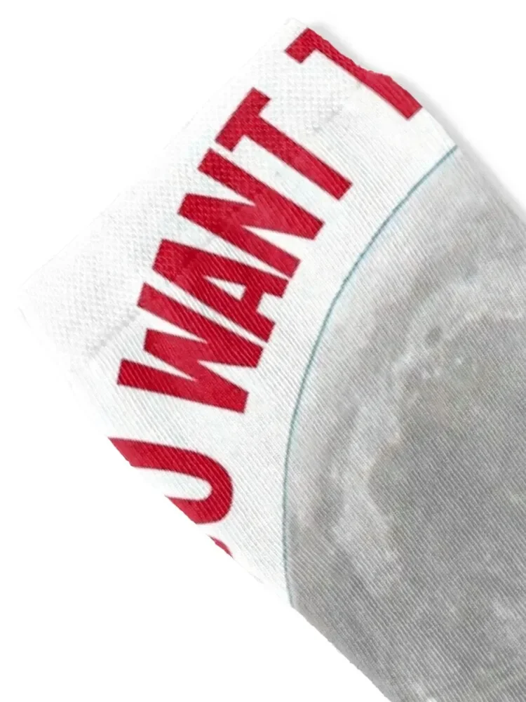 It's a Wonderful Life (Christmas Gift) - You want the moon? Socks snow winter gifts short kids Socks Male Women's