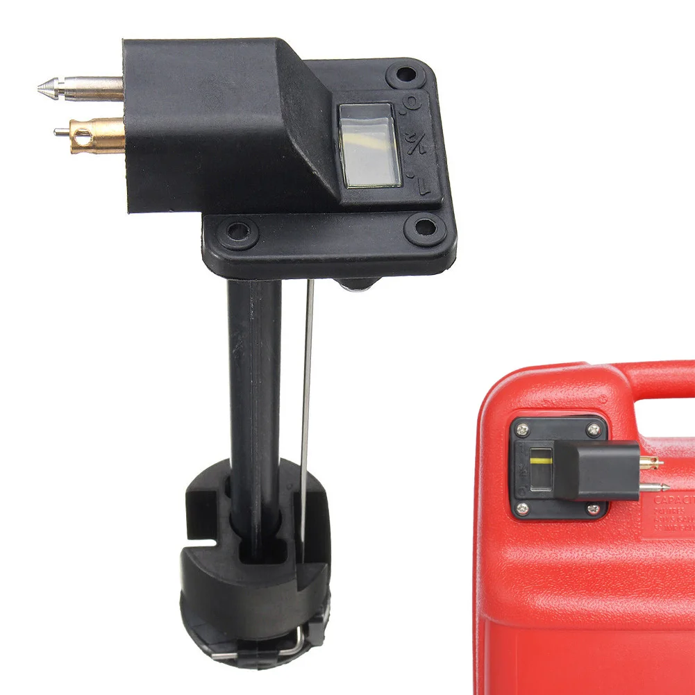 Medidor de combustible para barco fueraborda, conector de tanque de combustible, pastilla con medidor de combustible, tanque de aceite fueraborda marino, tanques de combustible de 23cm, 12L y 24L