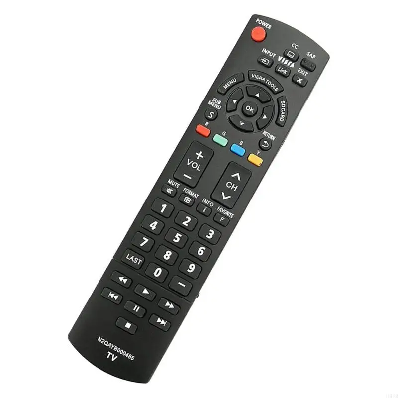 H9EB Remote Control Mudah Digunakan N2QAYB000485 untuk Televisi TCP58S2 Hitam