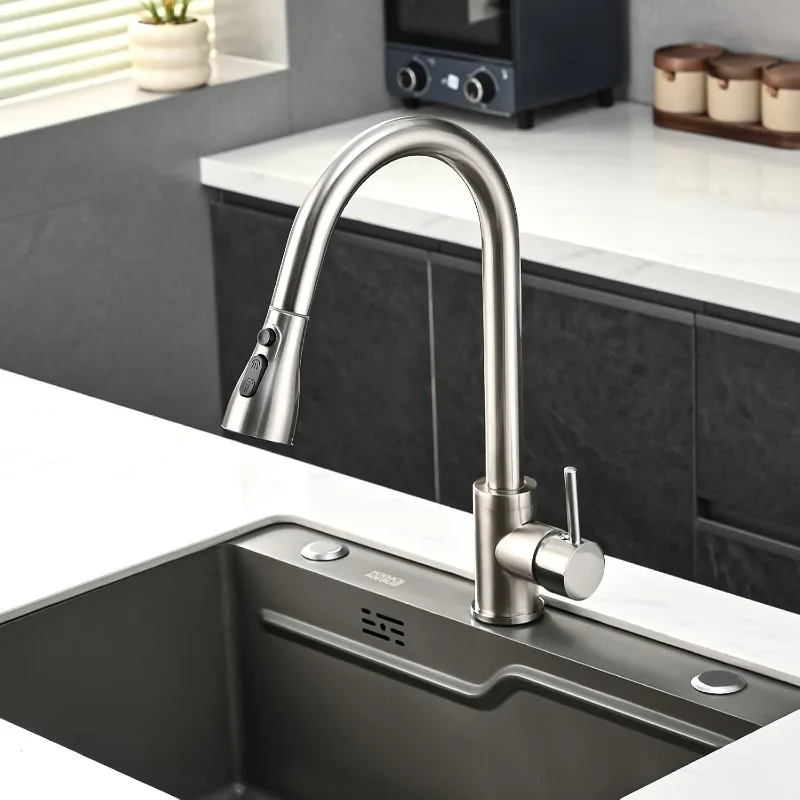 3 Modes Kitchen Faucet Extender Sprayer Nozzle ABS Water Saving Bathroom Basin Sink Shower Spray Head for 1/2