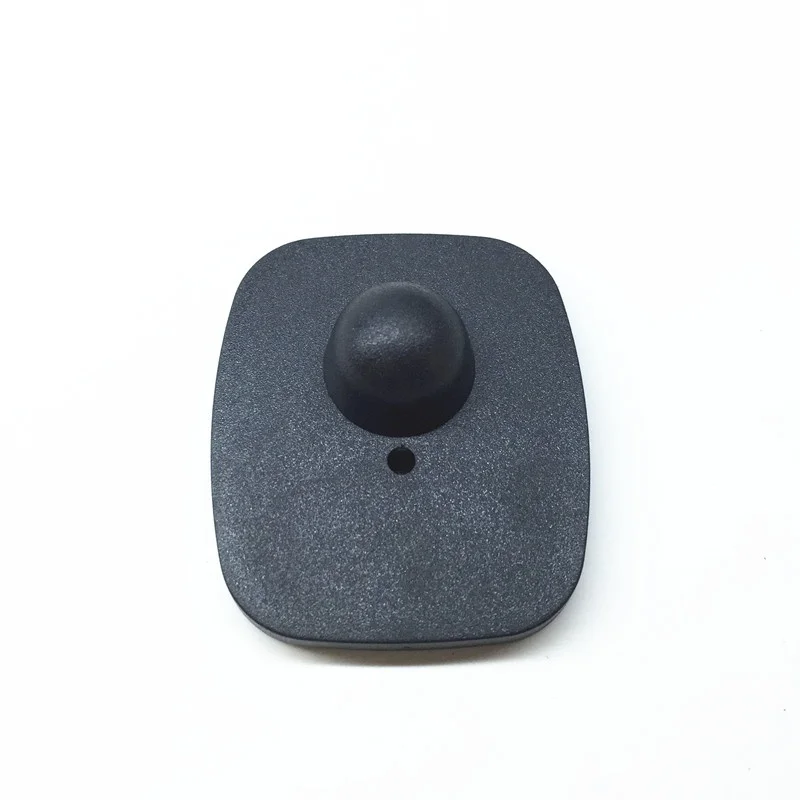 100pcs Anti-Theft Retail EAS 8.2MHz Security Hard Tag RF Square Retail Security Tags for Garment Supermarket with Pins Unlock