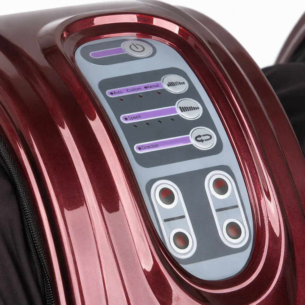 PU Material Foot Leg Massager, Timing Control, 2-in-1 Massage Machine for Muscle Relaxation, Home Office Use