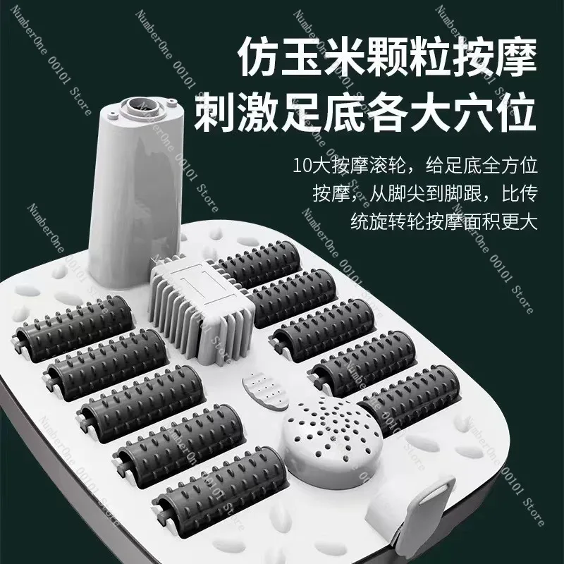 Foot Bath Massager Electric Heating Foot Spa Constant Temperature Massage Foot Basin Home Relaxation Care Device