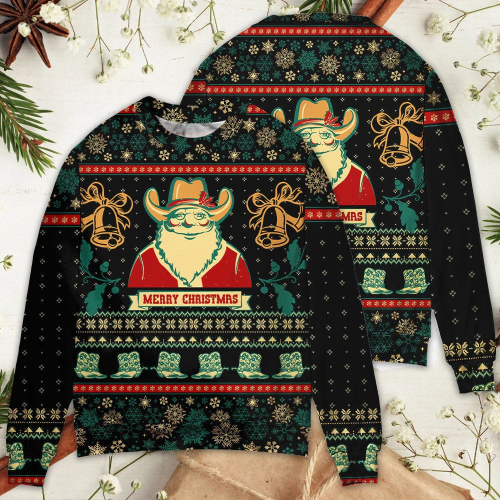 

Funny 3D Print Santa Claus Graphic Xmas Sweatshirts Men Women New Christmas Ugly Sweater Unisex Holiday Pullover Casual Clothing