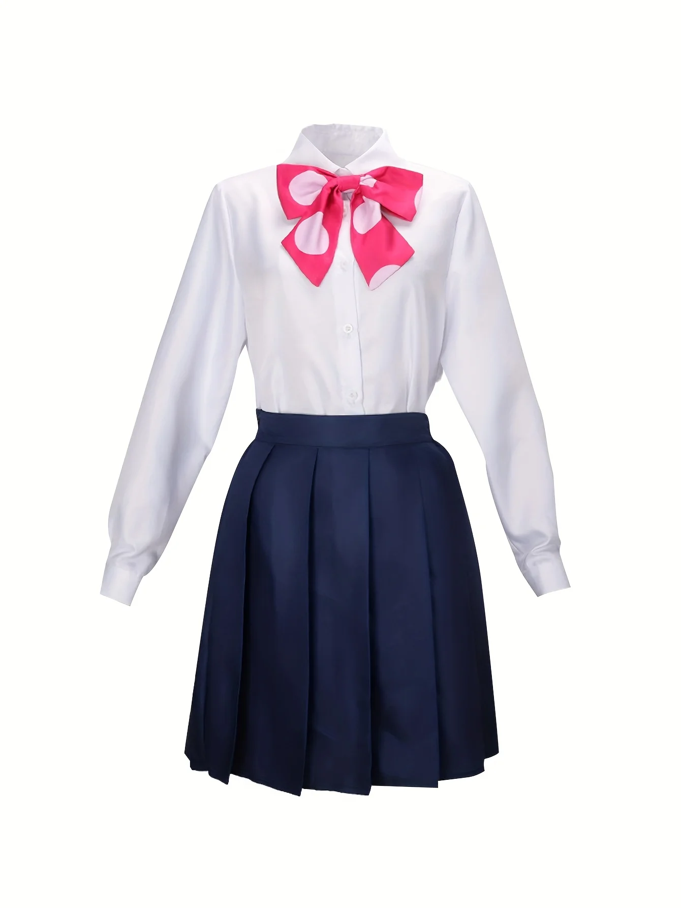 مجموعة أزياء Iichi Hoshina التنكرية باللون الأبيض، زي الرسوم المتحركة التنكري