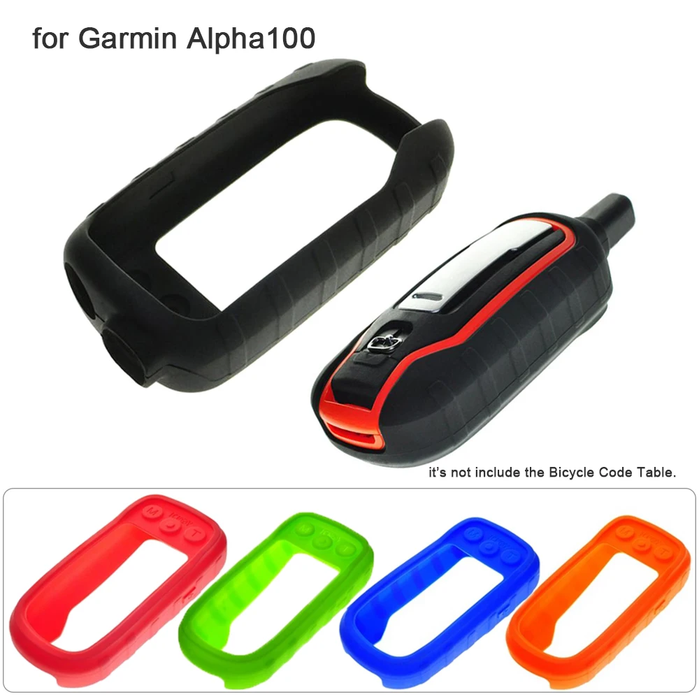 For Garmin Alpha100 Protective Case Bike Computer Silicone Case Shell Bicycle Code Table Cover for Alpha 100 Stopwatch Part