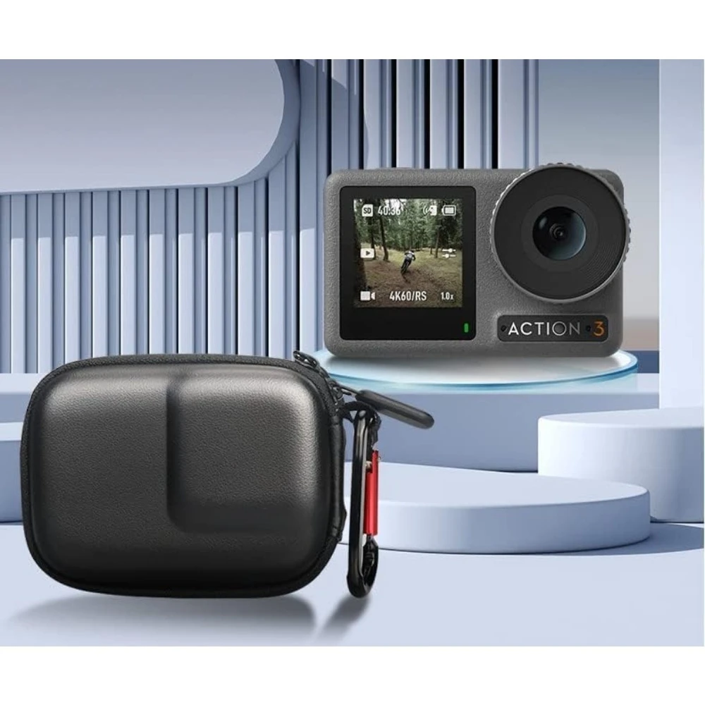 Hard Carrying Case For DJI action5pro 6/4/3 storage bag camera bag For gopro13/12/10 sports camera accessories