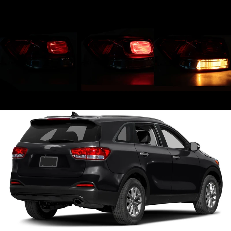 Halogen Tail Light For Kia Sorento 2015 2016 2017 2018 Car Rear Bumper Brake Stop Lamp Outside Taillight Taillamp