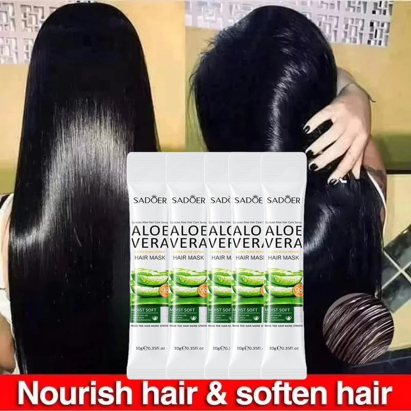 5-Second Smooth Hair Care Professional Repair Damaged Frizz Hair Magic Hair Mask Deep Conditioning Hair Moisturizing Soft Smooth