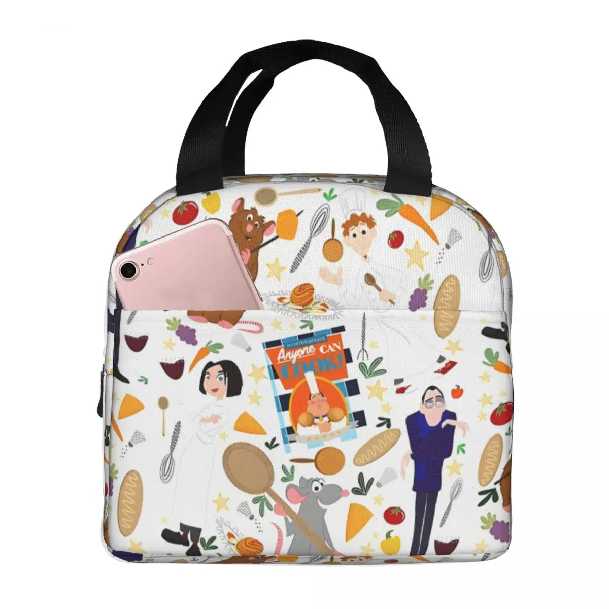 For Women Kid Outdoor Ice Bag Your Only Limit Is Your Soul Cooler Disney Ratatouille MultifunctionFood ContainerFor Lunch
