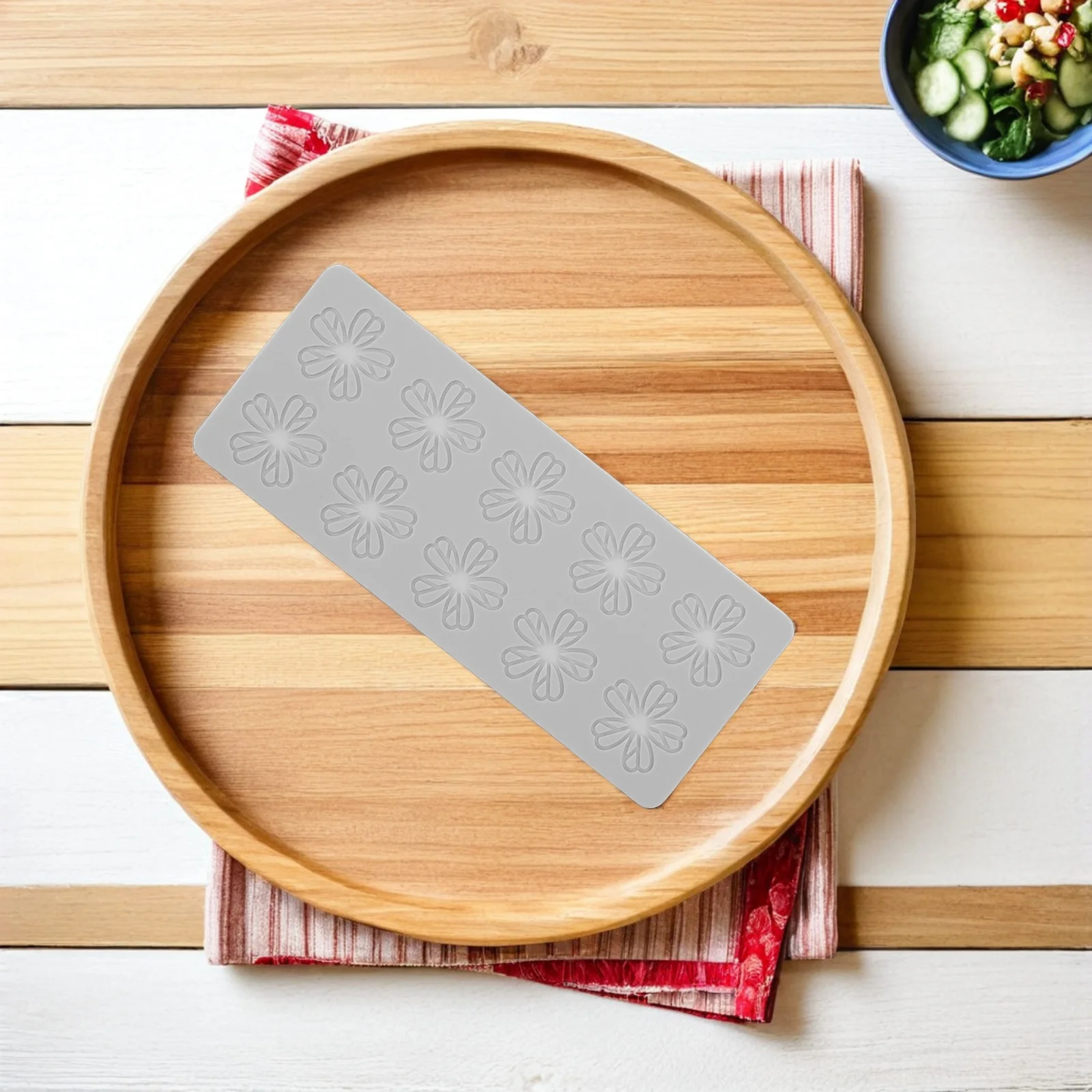 

Flower Cake Fondant Mat 3D Silicone Mold For Baking Sugar Chocolate Decoration Diy Embossing Tool Baking Craft Molds