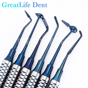 GreatLife Dent 6 pçs/set Equipamento Profissional Instrumentos Suraicais Dentários Kit de Restauração Estética de enchimento de Resina